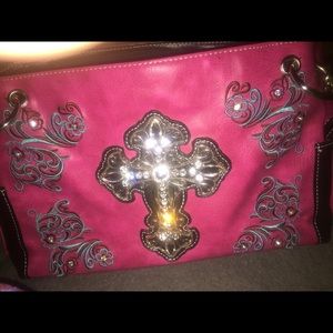 Brand new designer belt and designer purse.